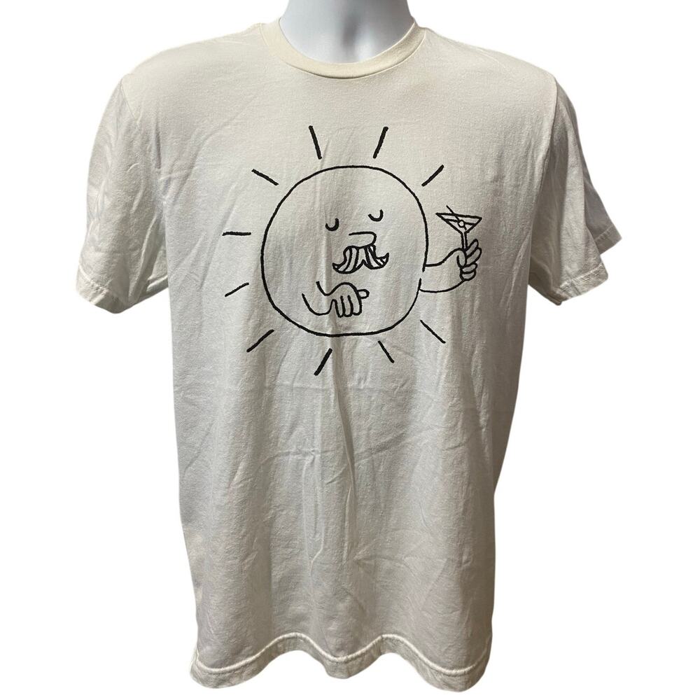 KETEL ONE VODKA Drink Marvelously Shirt — White Men's Medium